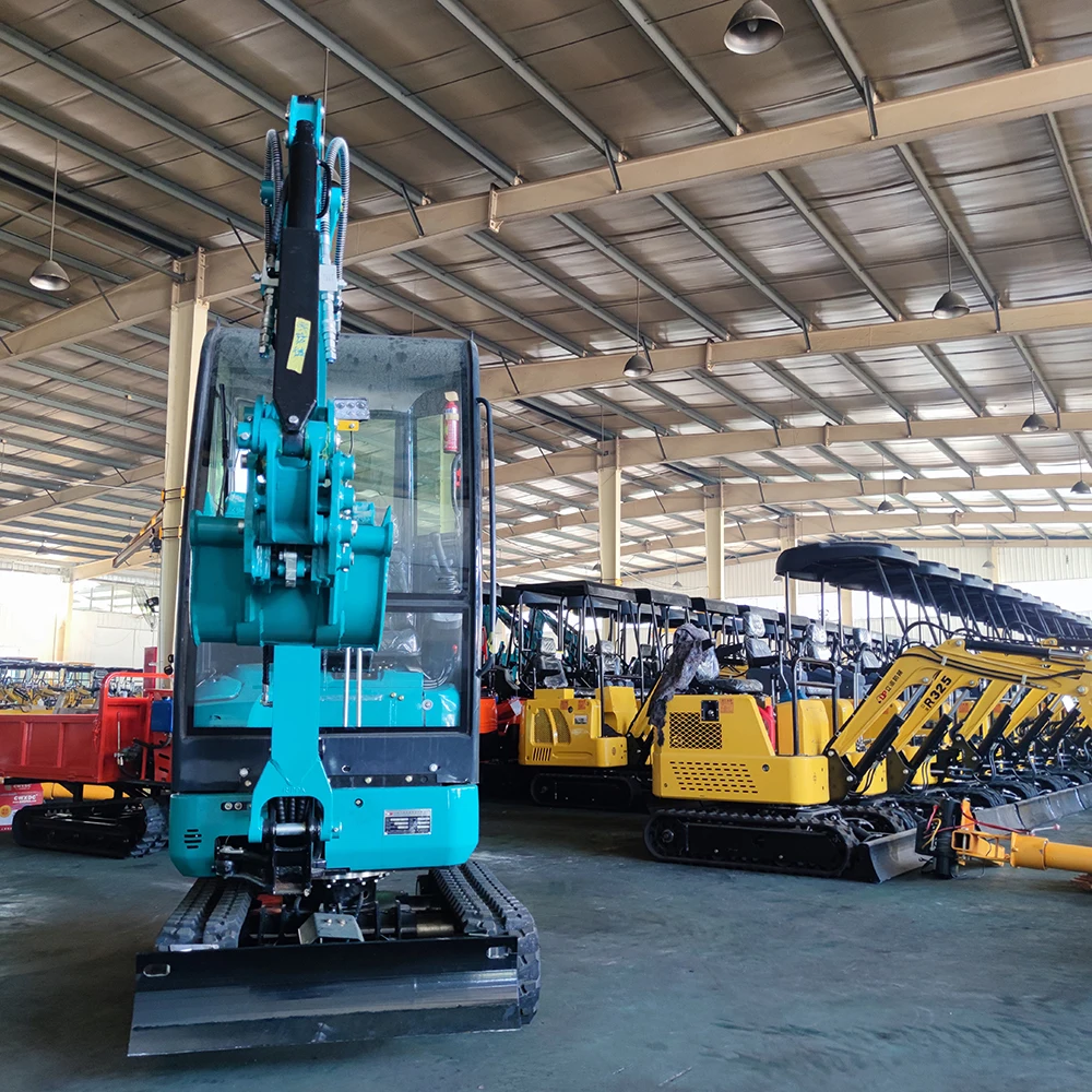 Excavator Mini Construction Machinery Small Hydraulic Digger 1 2 Ton Used New Mini Excavator