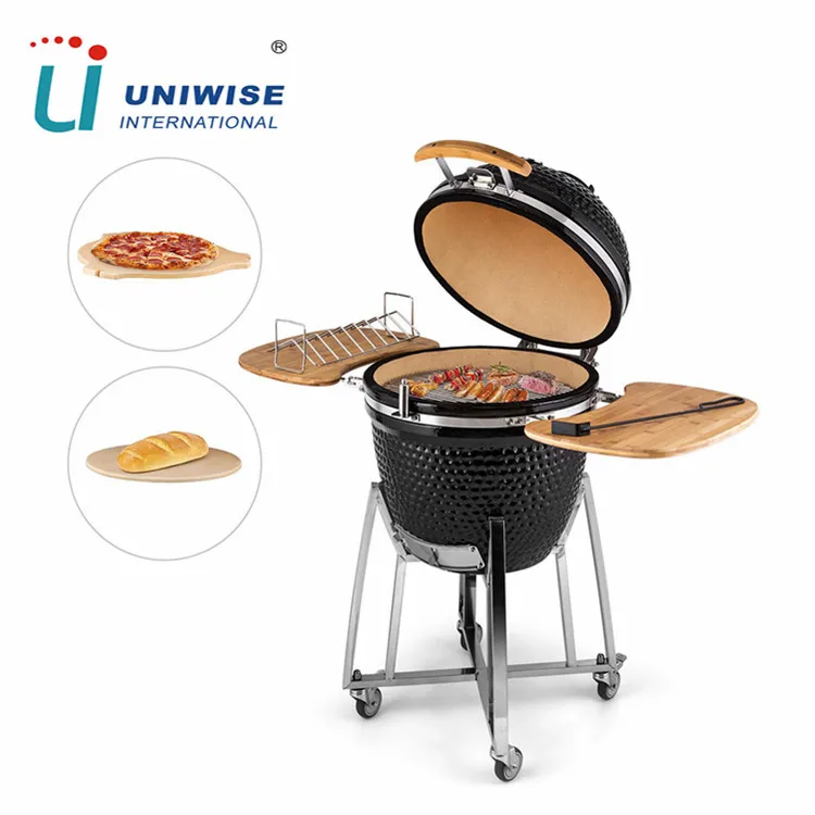 Kamado керамический домашний кухонный уголь 22 дюйма барбекю яичный гриль жареная курица