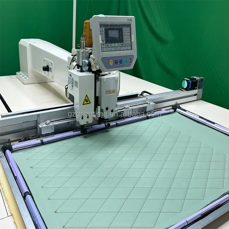 Automatic High Speed Computerize Template Pattern Sewing Machine for Leather Goods