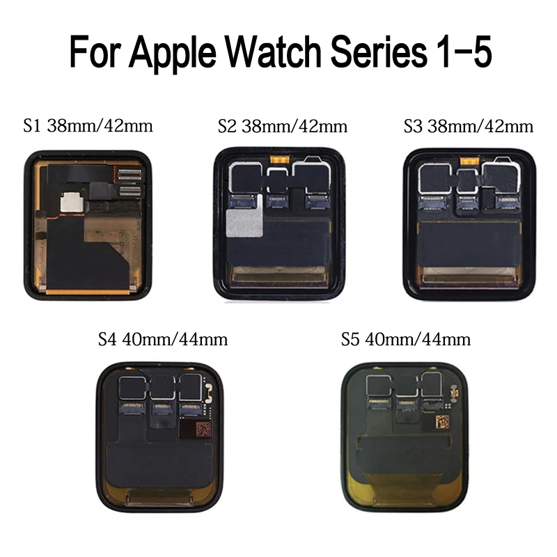 Оригинальные часы серии 40 44 мм ЖК-дисплей для Apple Watch 4 с сенсорным экраном оцифровка в сборе