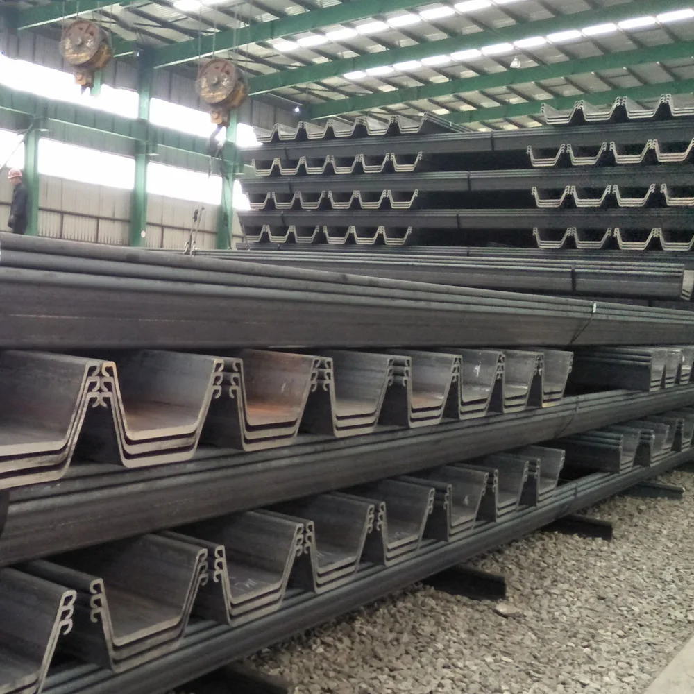 High quality sy295 hot rolled type ii carbon steel sheet piling pile for Malaysia