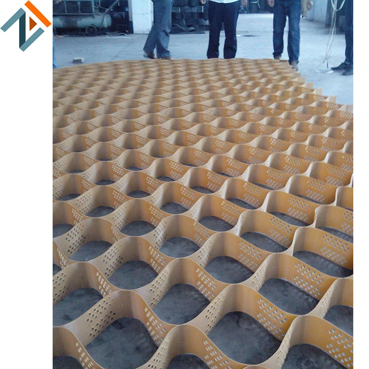 150mm HDPE Plastic Geocell high quality for roadHigh quality plastic gravel stabilizer/soil stabiliser geocell manufac