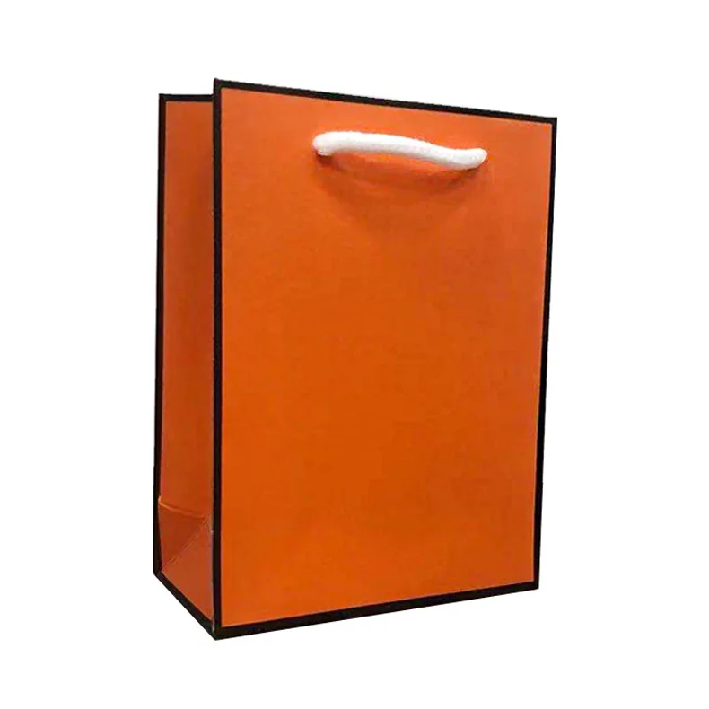 Custom  Luxury Craft Gift Bag Packaging kraft Paper Shopping Bag With Your Own Logo