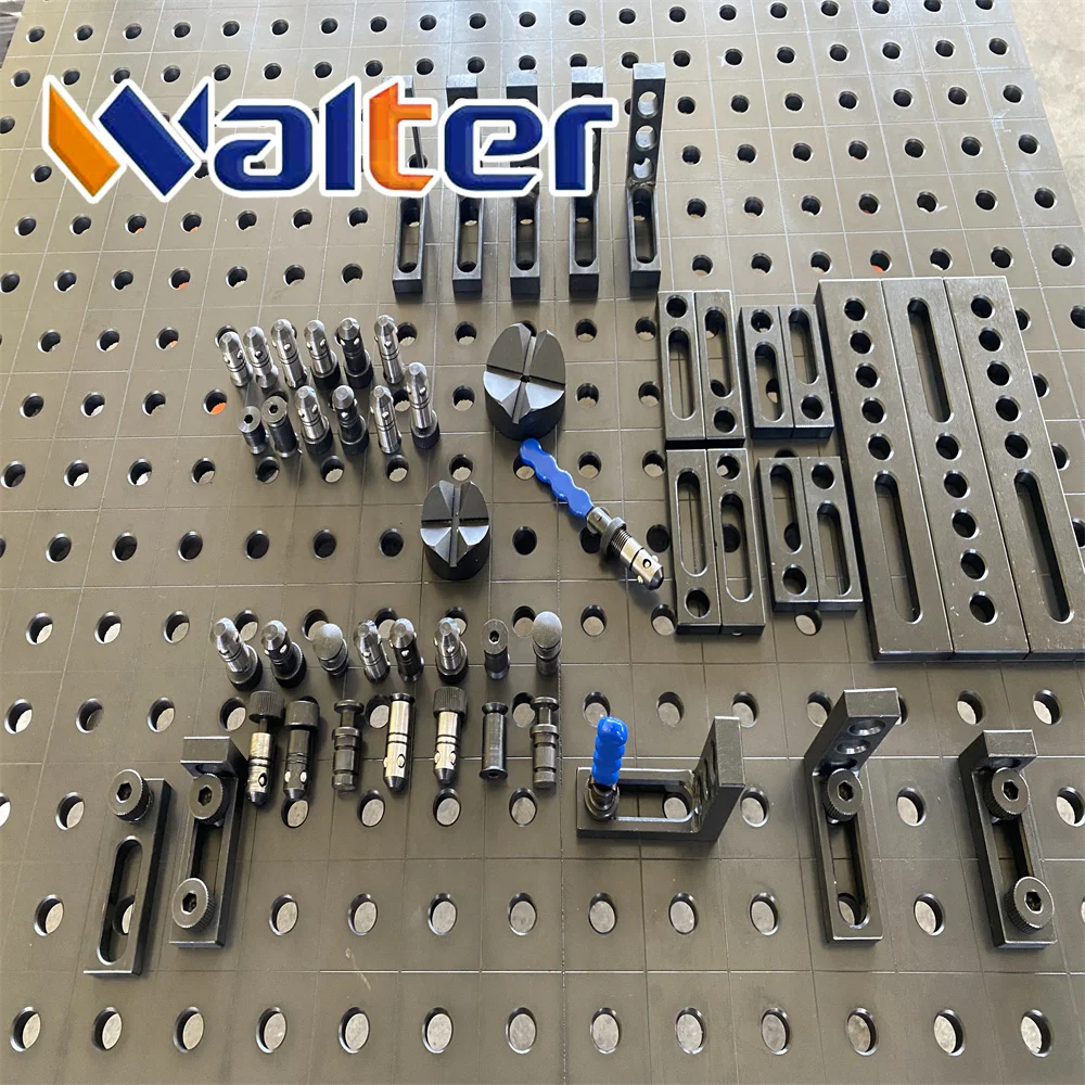 3D welding table Nitrided plasma cast iron Steel Welding Equipment Customized  FACTORY CE ISO 3D welding table