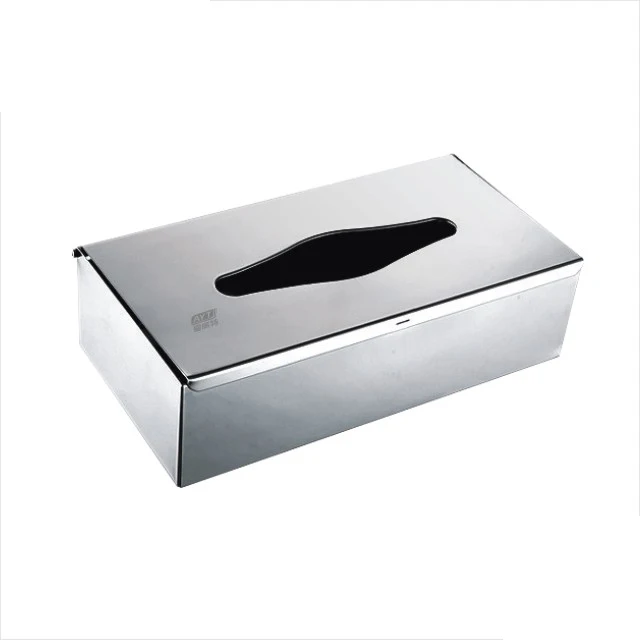 Fashionable  304 Stainless Steel Table Muiti-Fold Paper Napkin Dispenser