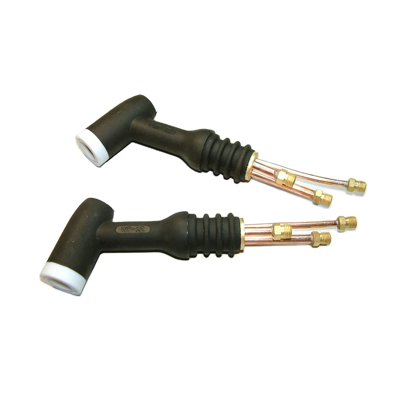 Chinese Professional Consumables Accessories Black Cooled Tig Welding Torch Head