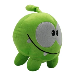 Wholesale Small Cute Kawaii Cut The Rope Game Character Frog Plush Toys Doll In Round Shape Monster