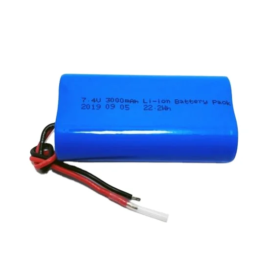 ICR 18650 Cell Battery Pack 2S 7.4V 1000mAh 1300mAh 2200mAh 2400mAh 3000mAh 3350mAh 4400mAh lithium Ion Batteries