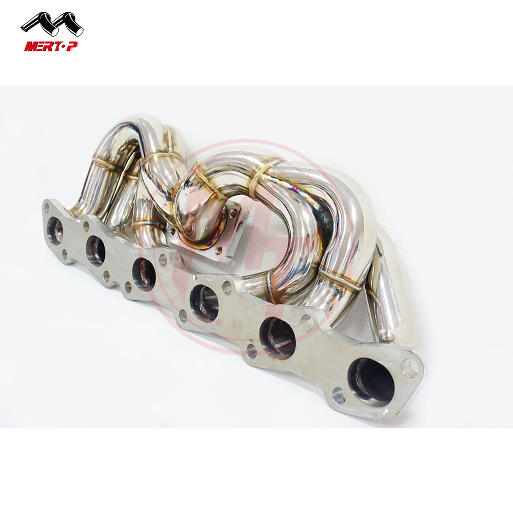 MERTOP RACING HIGH QUALITY SS304 NIS SAN RB20/RB25 LOW MOUNT T3  MANIFOLD