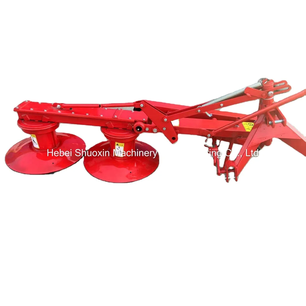 New design flail mower tractor suspension 1.35m 1.65m drum mower pto tractor grass cutting machine