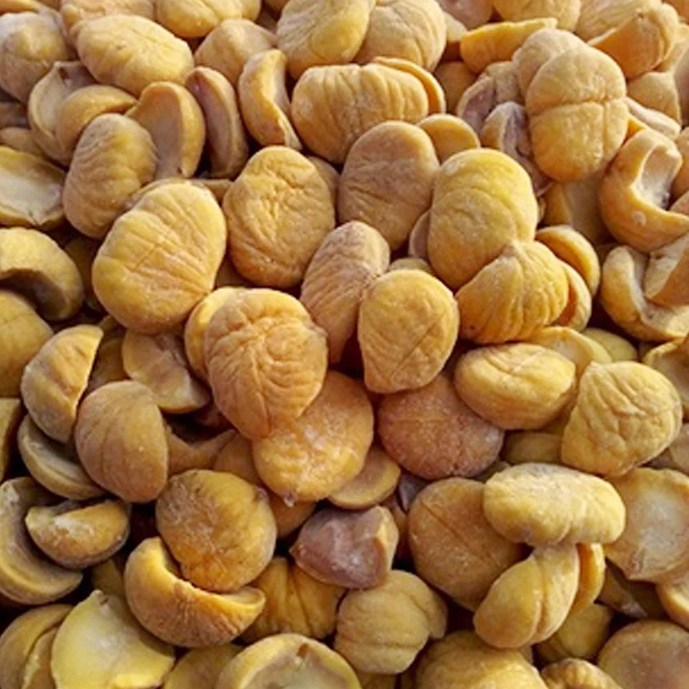 Peeled Frozen Chestnut Wholesale Chinese  Material Raw chestnut B