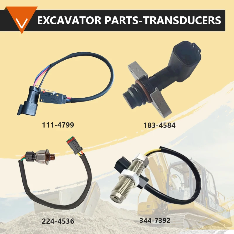 Engine Speed Sensor 522-1641 5221641 For Caterpillar Excavator Speed Sensor 5221641 Parts