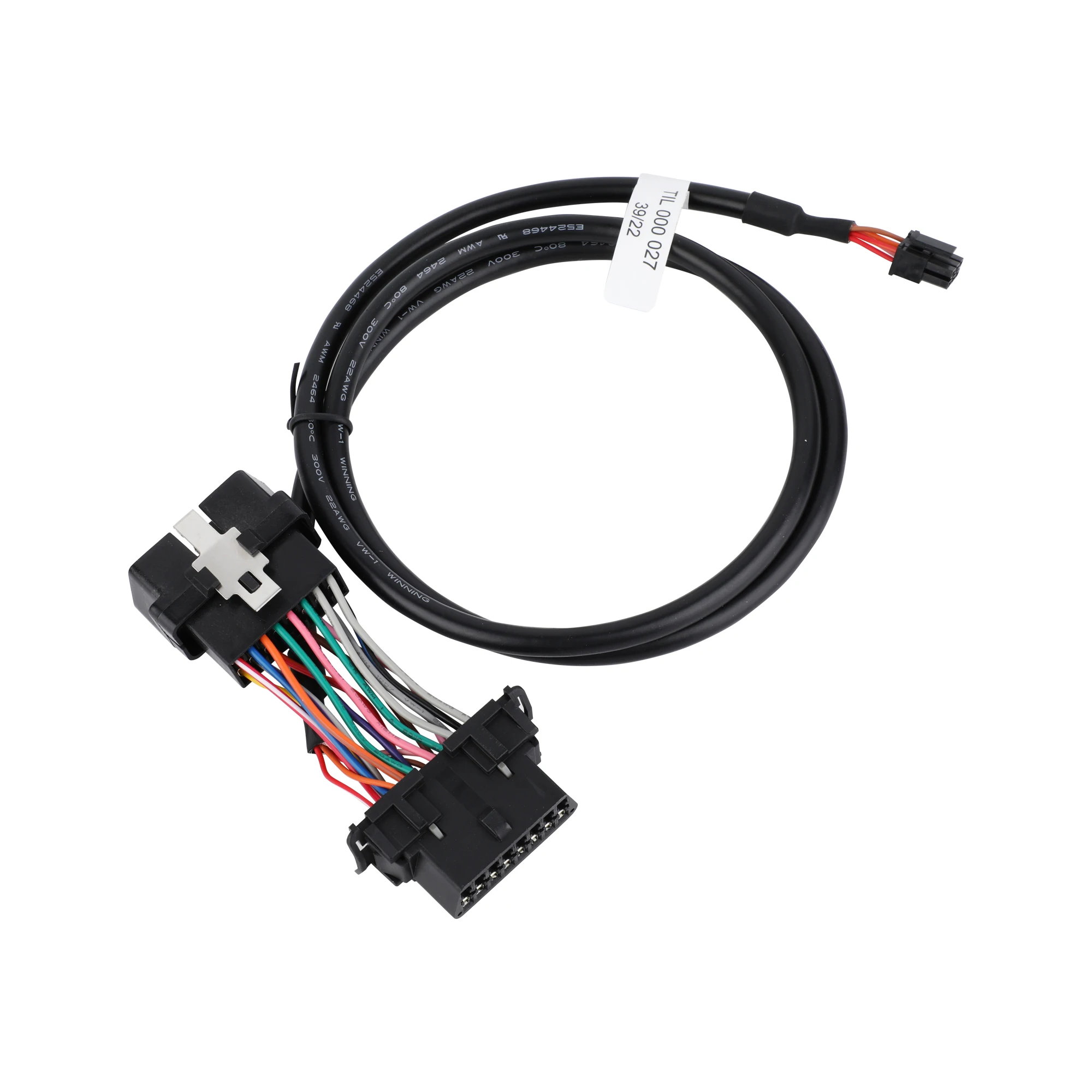 OEM ODB OBD2 OBDII 16PIN Male to Female Connector LED Y cable