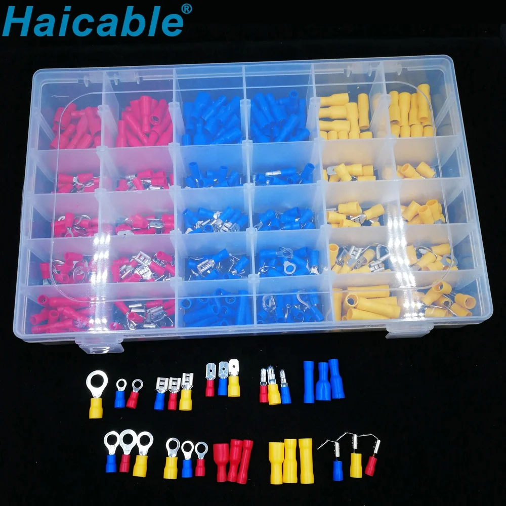 KIT30-480I Insulated crimping tool Terminator Spade Butt Connectors Set Electrical Wire Crimp Tool Terminals Kit