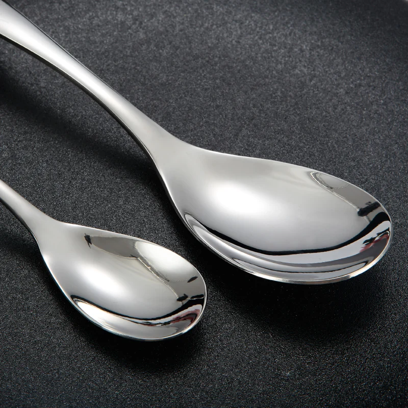 
Wholesale 304 spoons forks knives gold cutlery set stainless steel gold cutlery set wedding 