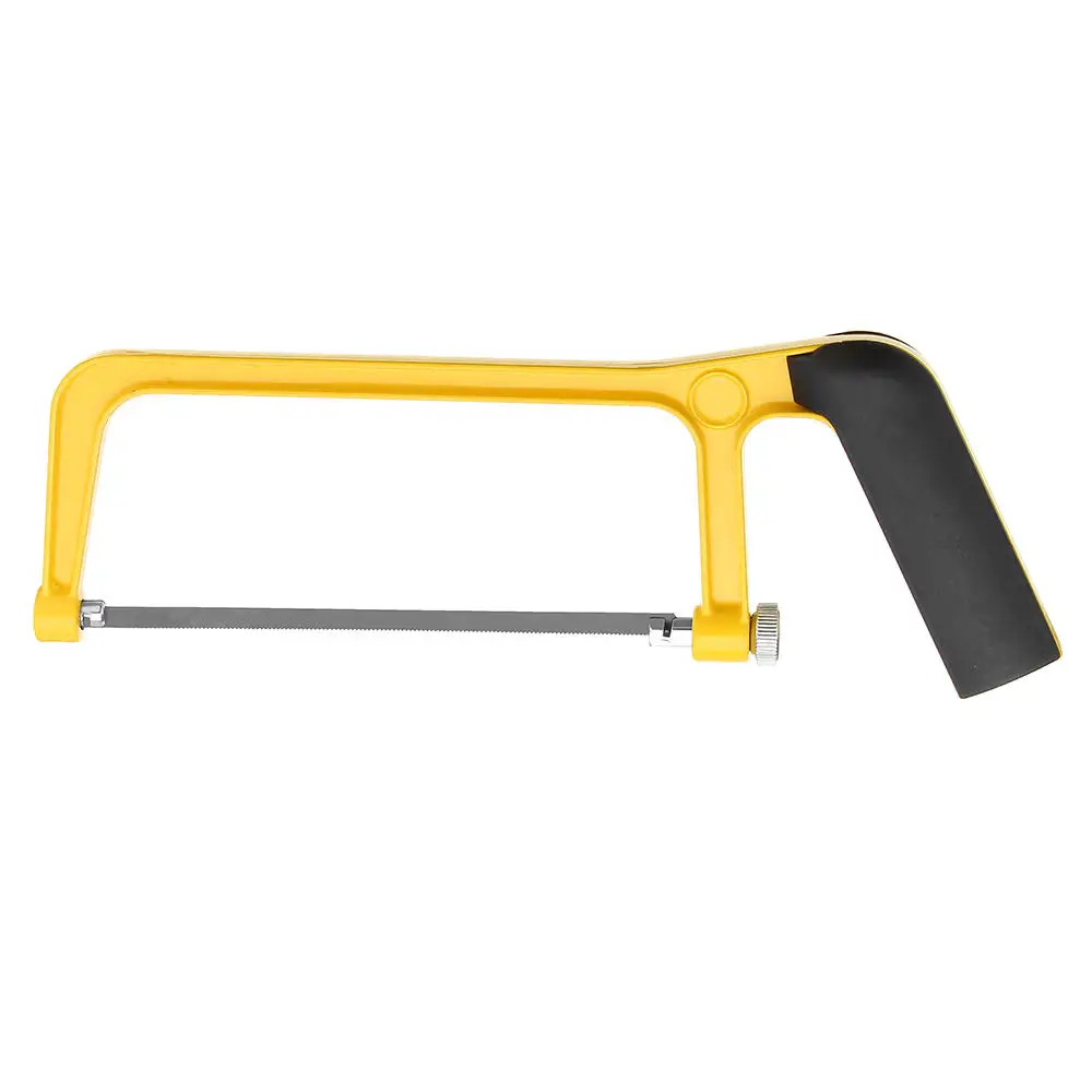 6 Inch 150mm Saw Blade Plastic Handle Mini Saw Frame Hacksaw Rack for Woodworking