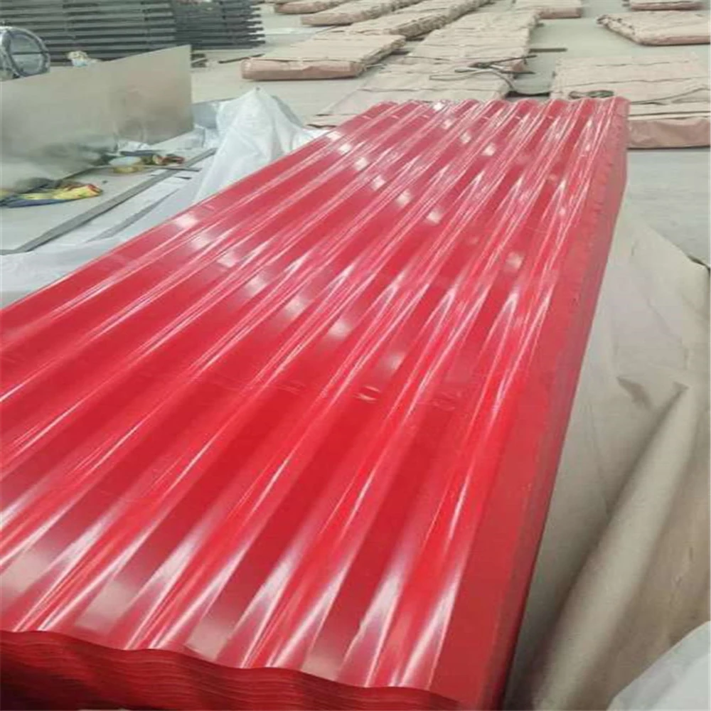 cheapest 0.4mm 24 26 gauge corrugated prepainted steel roofing sheets