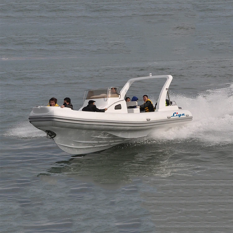 Liya 8 3 m класса люкс hypalon лодка яхта Спорт рыболовное судно 250hp подвесной двигатель