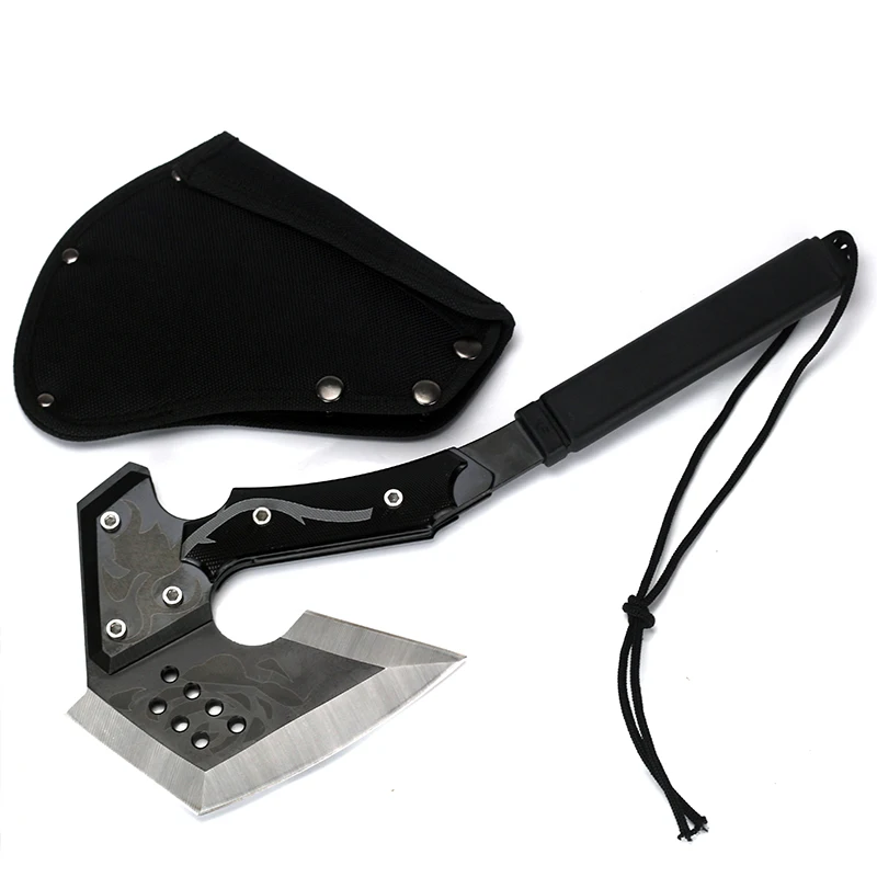 Amazon Hot Selling Good Quality Durable Hatchet Camping Survival Rescue Axe Hunting Hatchet  for Outdoor Activities