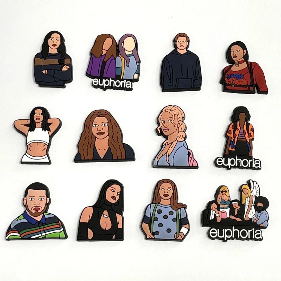 Karol G Singer Shoe Charms New Fashion Happy Charm Shoes Pvc Glow Shoe Charms For Jewelry Making