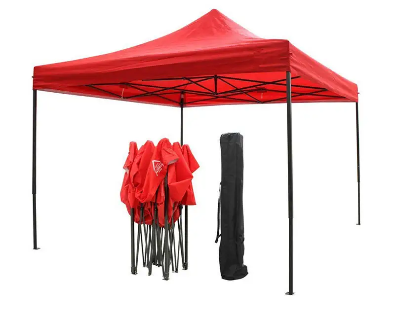 ZB-034 Foldable Tent Gazebo Canopy 3x3M Pop Up Trade Show Advertising Customize Outdoor Folding Tents