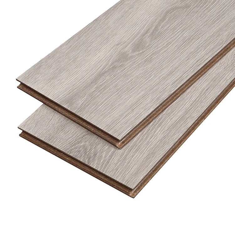 New Design White Oak Parquet 8mm Engineered Plank Floors Floating Laminate Flooring China