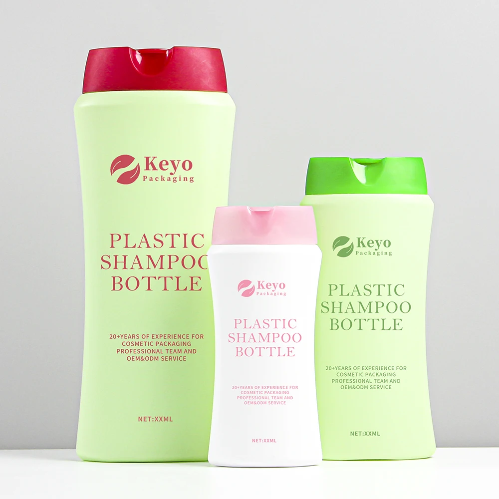Good Quality Custom Logo/ Label Free Sample 100ml 200ml 300ml 400ml Body Lotion Conditioner Bottle Empty Plastic Shampoo Bottle