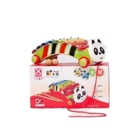 Детский деревянный музыкальный инструмент для детей восьмитоновое пианино обучающая игрушка