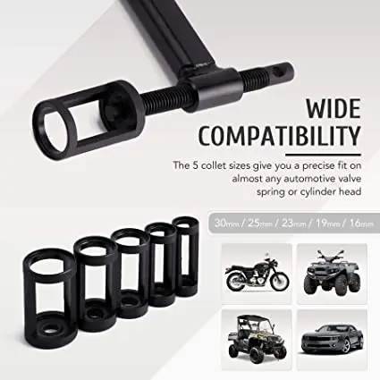 10-Piece Spring Clamp Tool Kit Valve Spring Compressor
