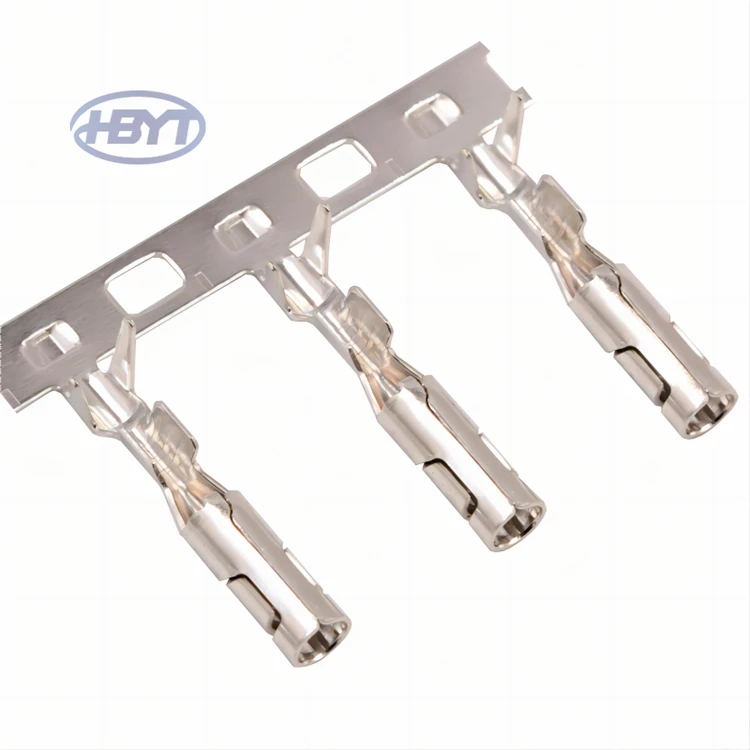 26539.201.141DT автомобильный коннектор Deutsch, металлические контакты, ОБЖИМНАЯ проволока, латунная клемма для автомобильного двигателя