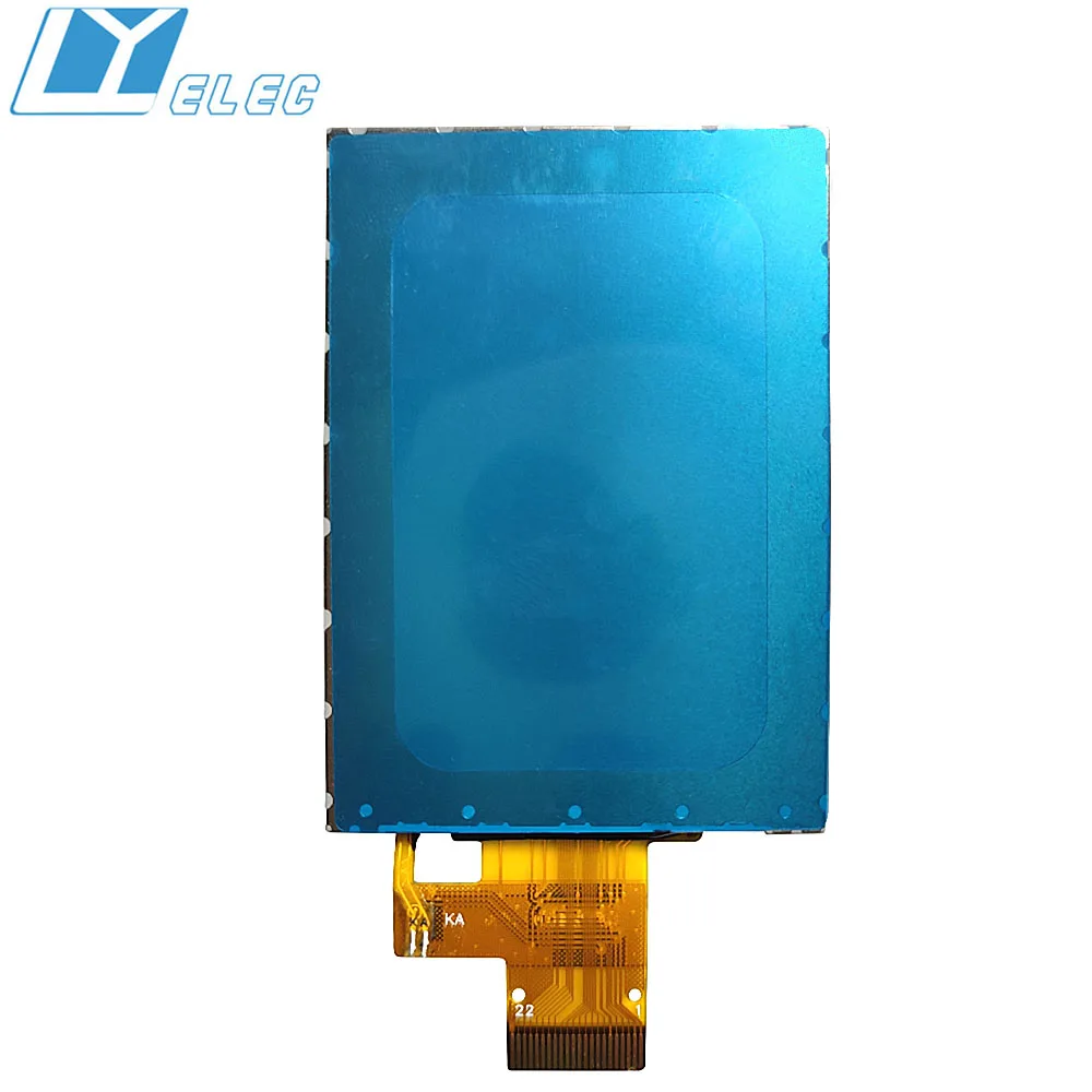 2.4 inch Industrial 240x320 Resolution 22 Pin LCD Panel MCU 8-bit/SPI4 Color Full Viewing Angle LCD Display IPS TFT Screen