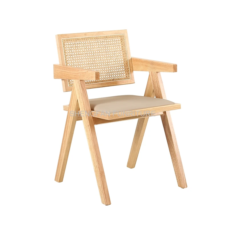 Wholesale Restaurant Ash Wooden Dining Chair Bar stool Cheap  Modern Living Room Home Furniture Solid Wood Chair For Sale