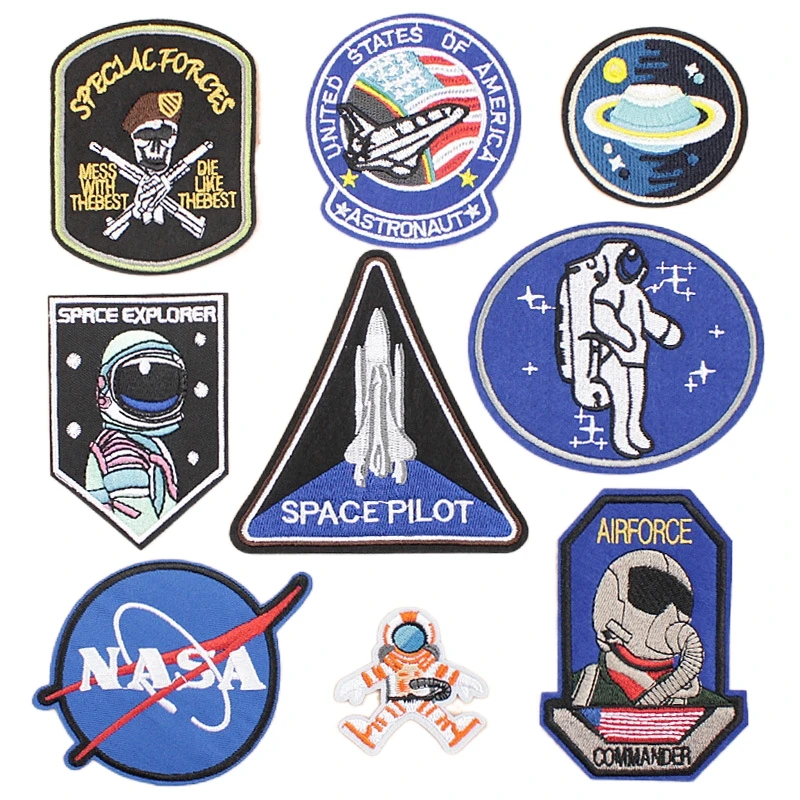 
Computer Embroidery Embroidery Patch Embroidered Badge For Clothing 