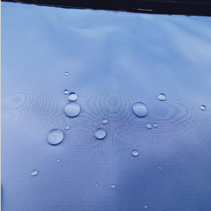 2022 New Design 300T Water And Wind Proof Anti-Uv Polyester Breathable Fake Leather Pu Polyester Pongee Fabric For Down Jacket