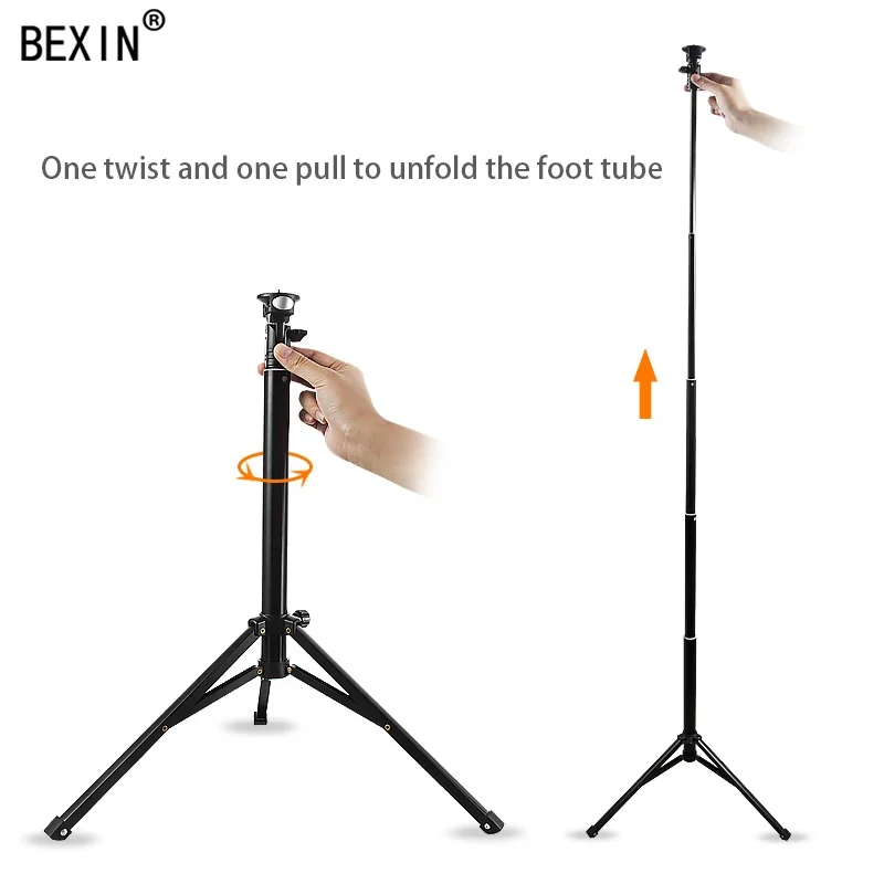 BEXIN wholesale studio accessories lengthened mini mobile phone live tripod suitable for mobile phone camera tripod
