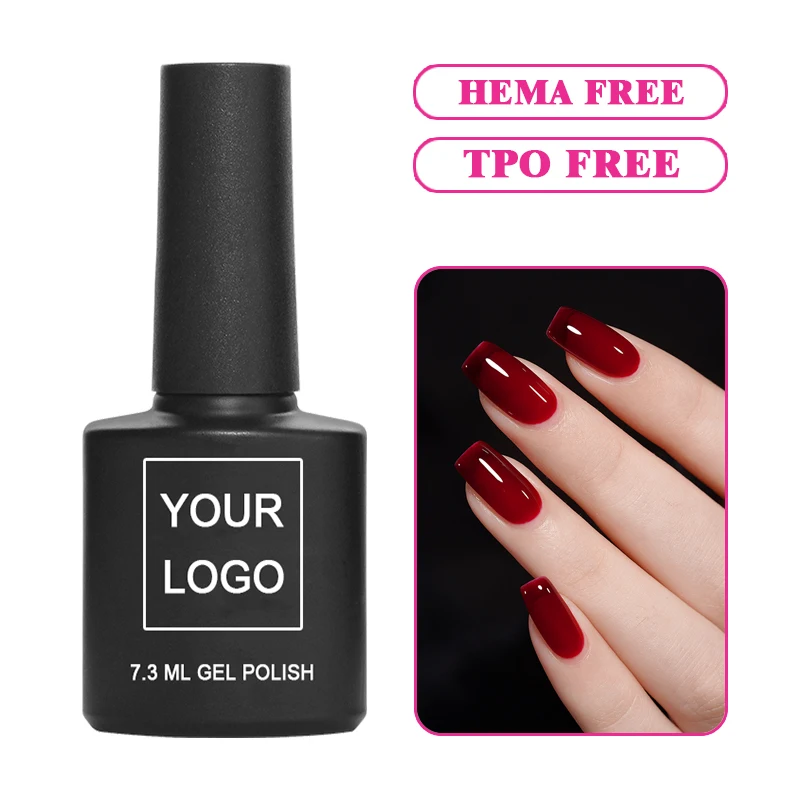 RONIKI soak off uv gel wholesale TPO free uv gel polish pirvatel label custom logo your logo oem HEMA free gel nail polish