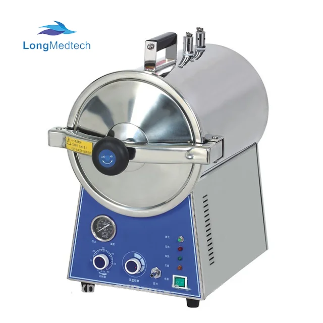 
Laboratory portable mini fast stainless steel lab/dental autoclave sterilizer steam machine Class b as Taiwan best price 