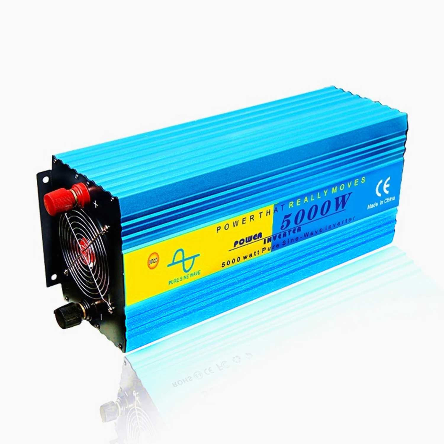 High Frequency 12V 220V 5000W DC To AC Pure Sine Wave 10000 Peak Power Inverter for Solar Power System