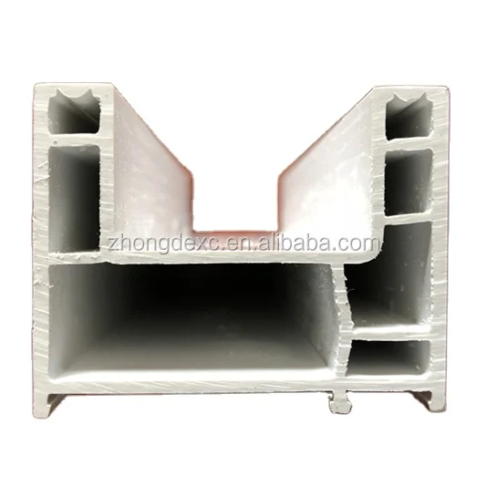 88 Series White UPVC Profile Casement Window and Door U-shaped Upvc Plastic
