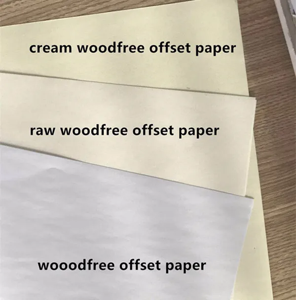 Cream Woodfree Offset Paper Use for Notebook