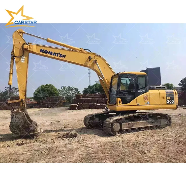 Japan Original Used Komatsu Hydraulic Excavator 20 Ton Komatsu PC210 PC200 PC300 Crawler Excavator Used Digger Komatsu