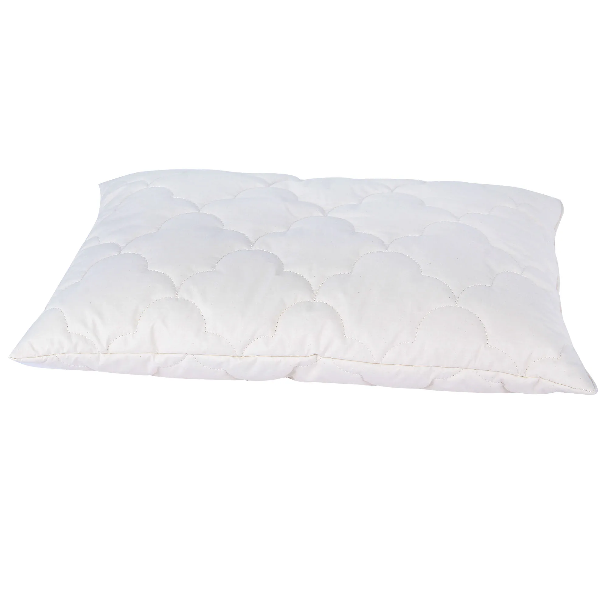 organic cotton fabric wool pillow