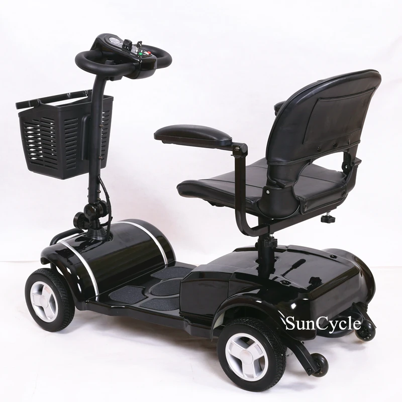 
Lightweight folding cheap disabled mobility scooter electric 4 wheel handicapped scooters 