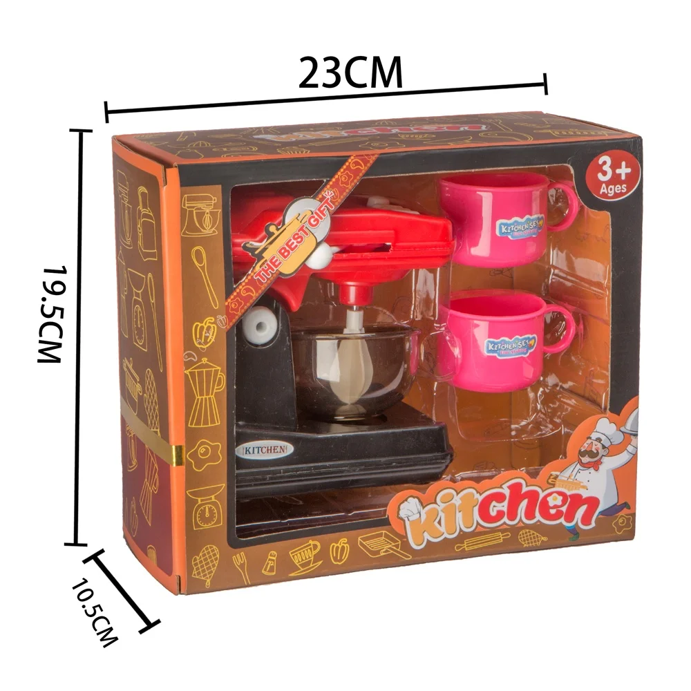 Детский мини-миксер игрушечный K8830-4 игровой кухонный миксер детский блендер набор для детей