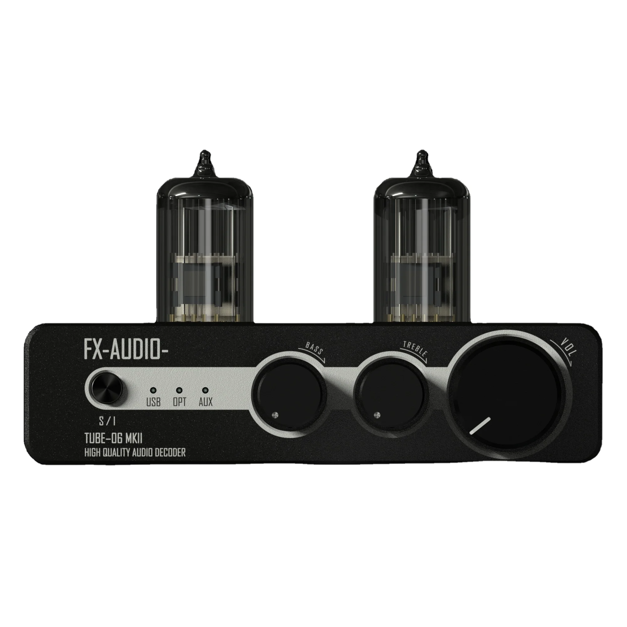 FX-AUDIO 6N3 Hi-Fi стерео буфера USB ЦАП ламповый предусилитель 24 бит/192 кГц удостоверения личности для бытовой аудиосистема