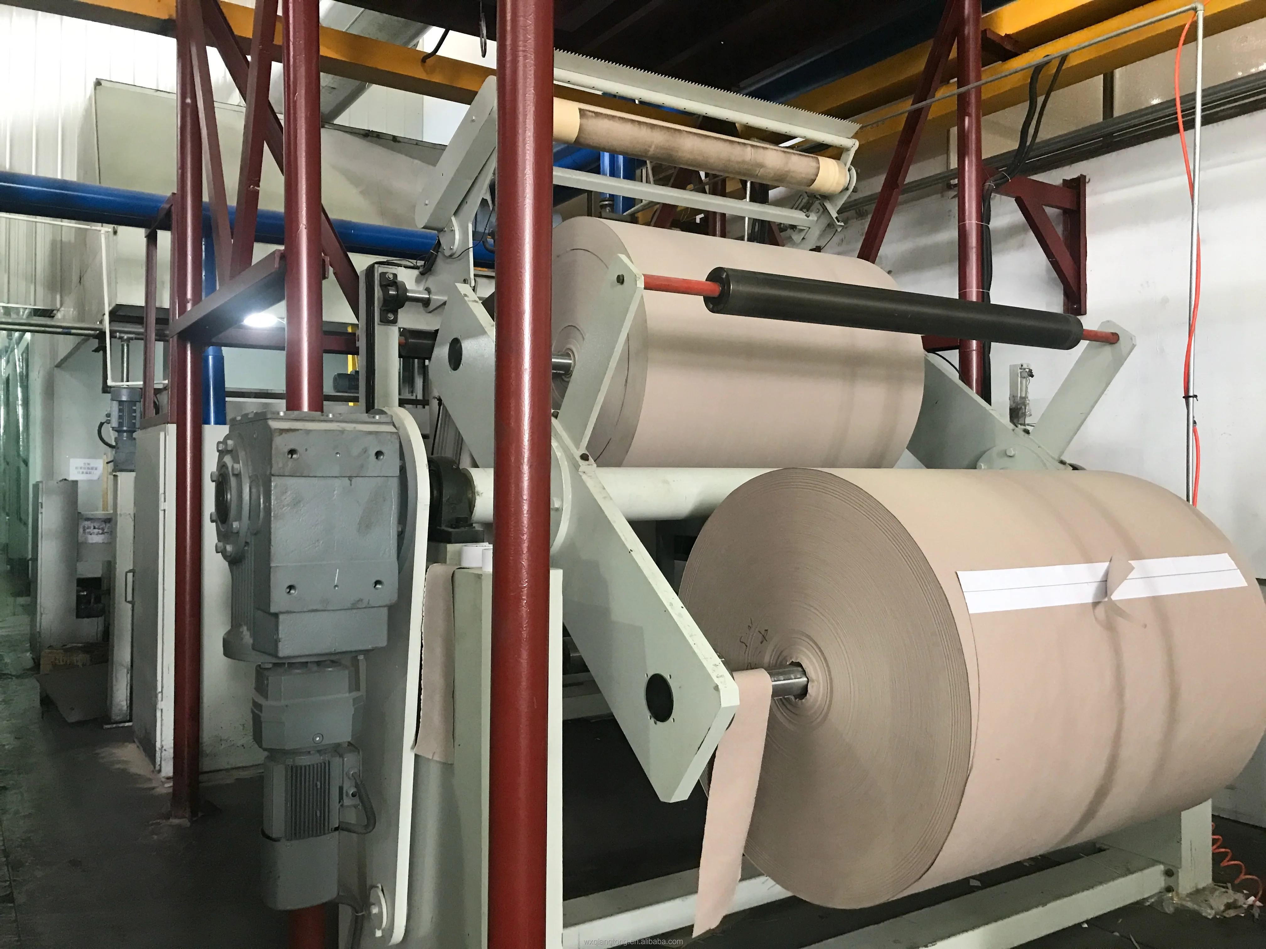 NTC Two- stage melamine paper impregnating and coating line for furniture paper