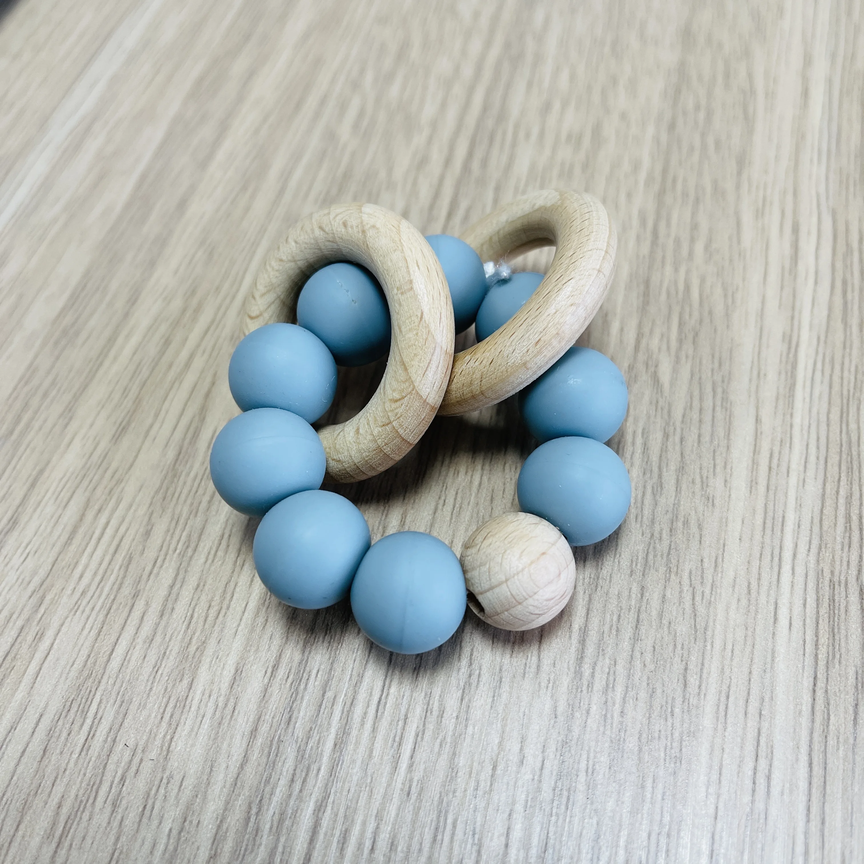 BPA Free Chewable silicone teething beads custom 12mm