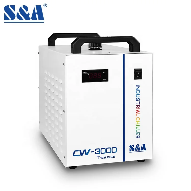 S&A Chiller Factory Price CW-3000DK 1500W CNC Cutting Spindle Commercial Air Cooled Chiller