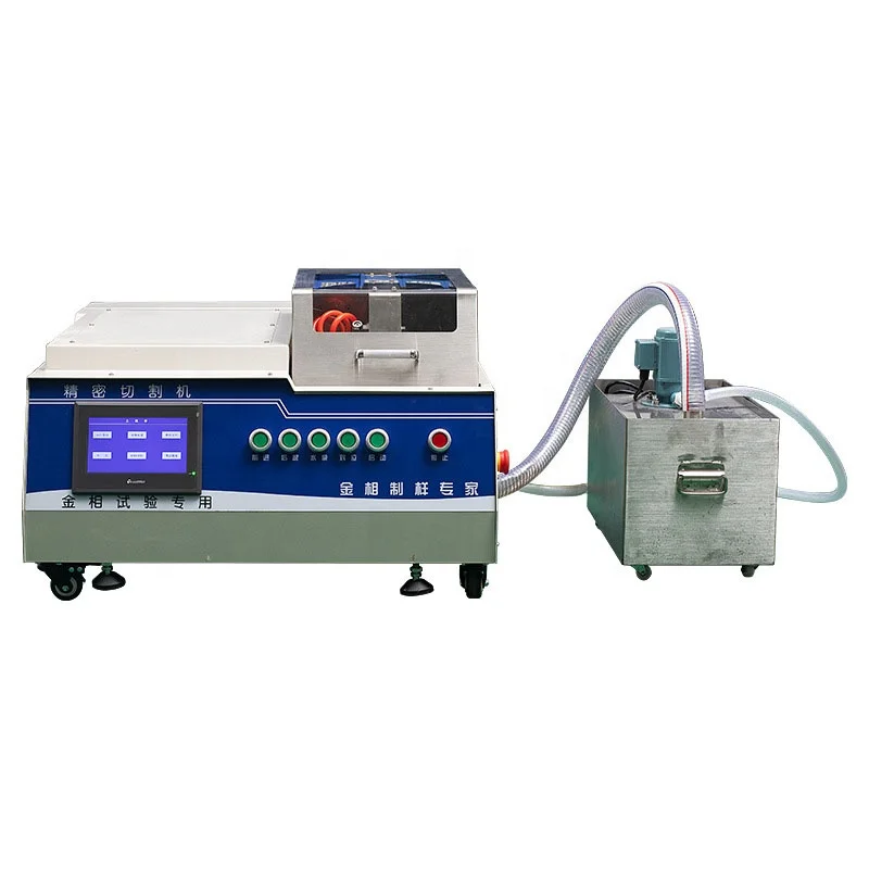 Automatic Metallographic Sample Cutting Machine With Cooling Device Test Laboratory Metal Material Inlay Grinding And Polishing
