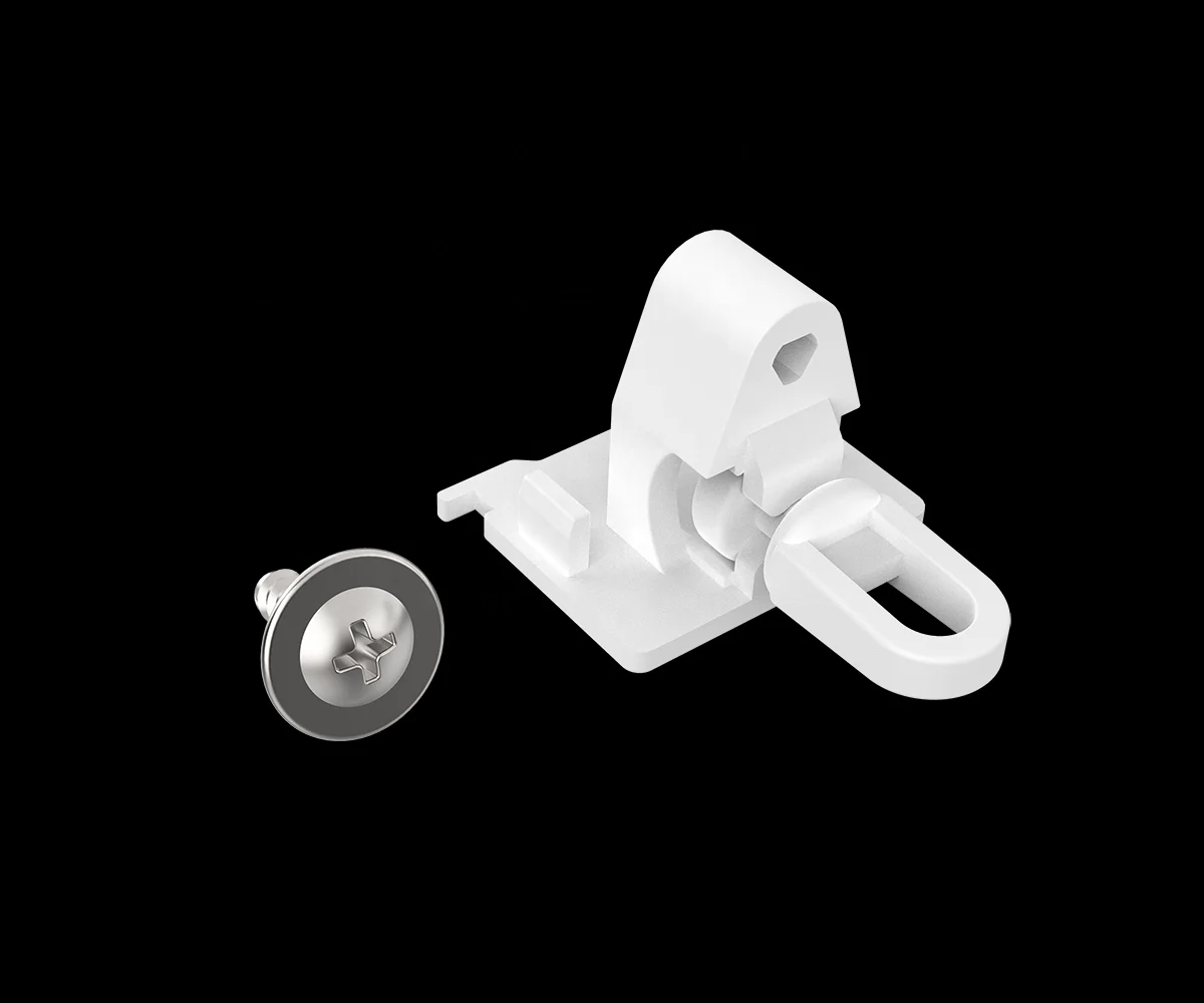 Wholesale factory window blind parts curtain poles track accessories curtain holder master carrier for curtain blind components